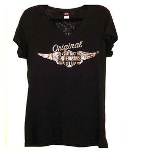 Black Harley Davidson T-Shirt NWOT